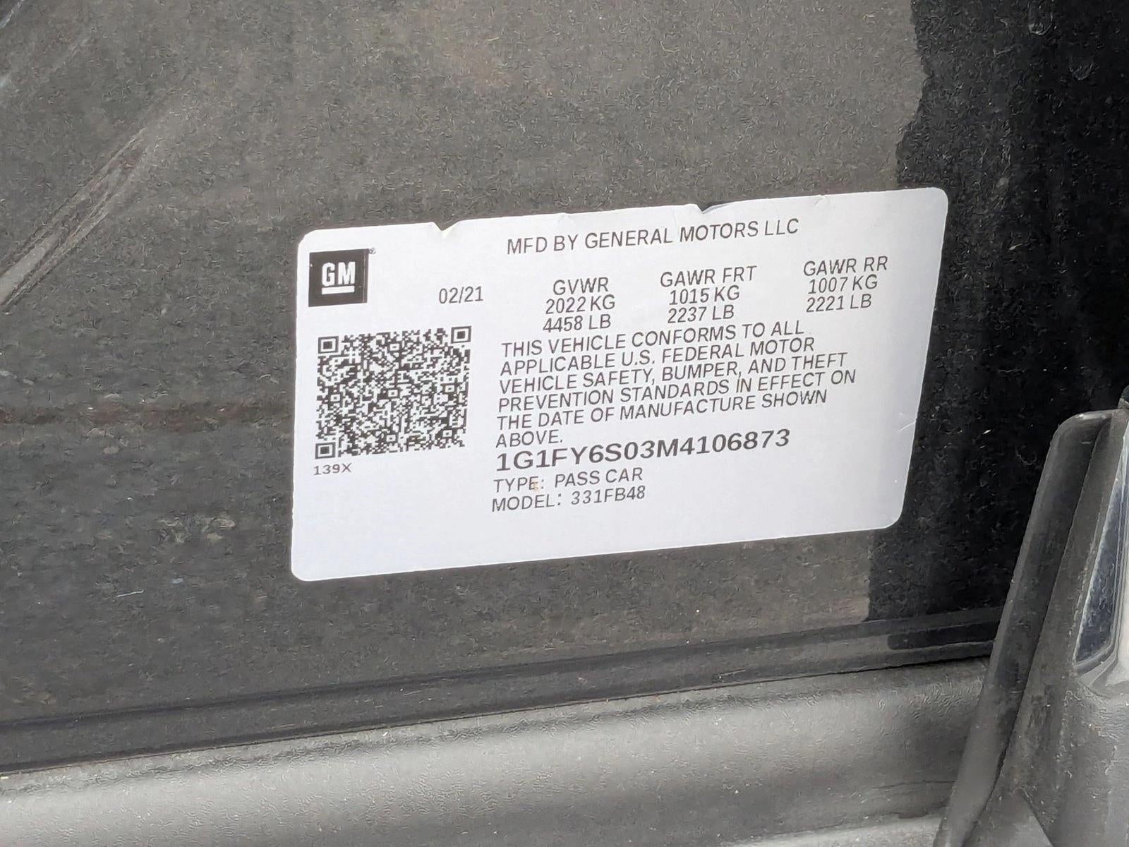 2021 Chevrolet Bolt EV LT