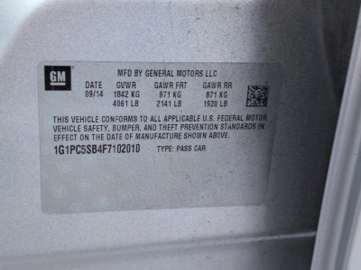 2015 Chevrolet Cruze LT