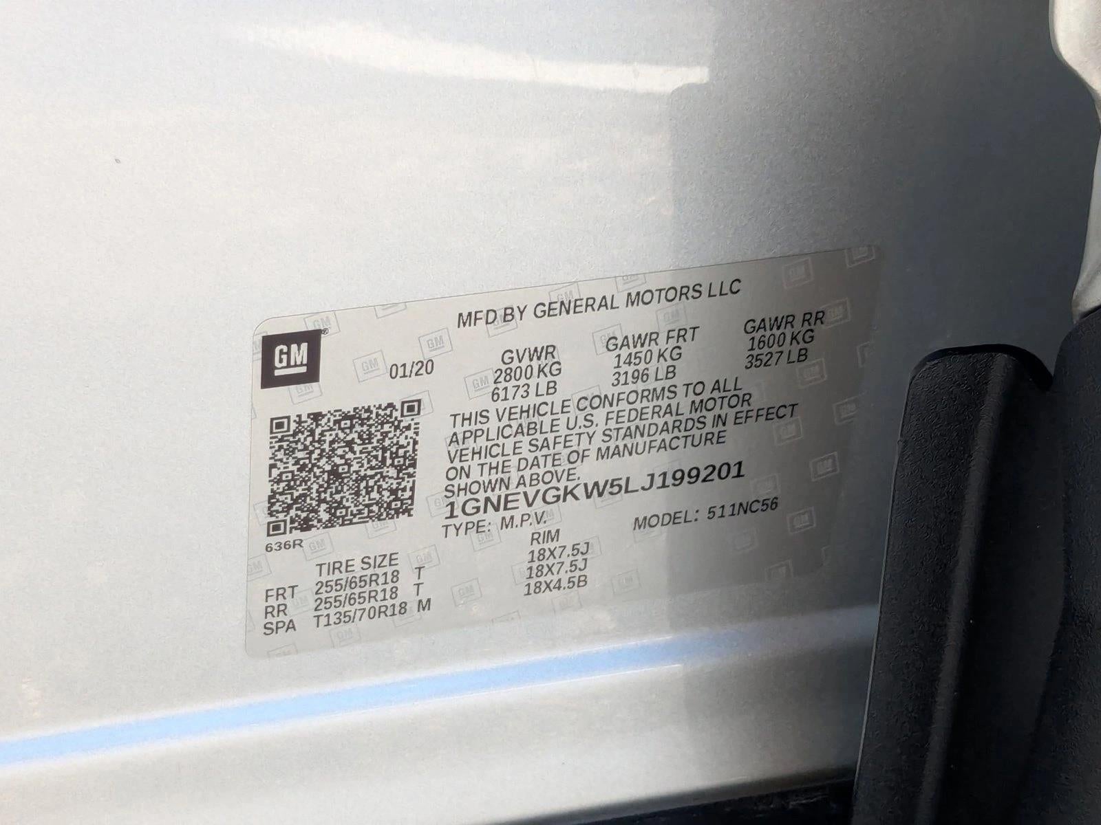 2020 Chevrolet Traverse LT Cloth