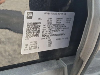 2021 Chevrolet Tahoe LS