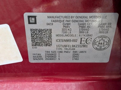 2019 GMC Sierra 1500 Denali