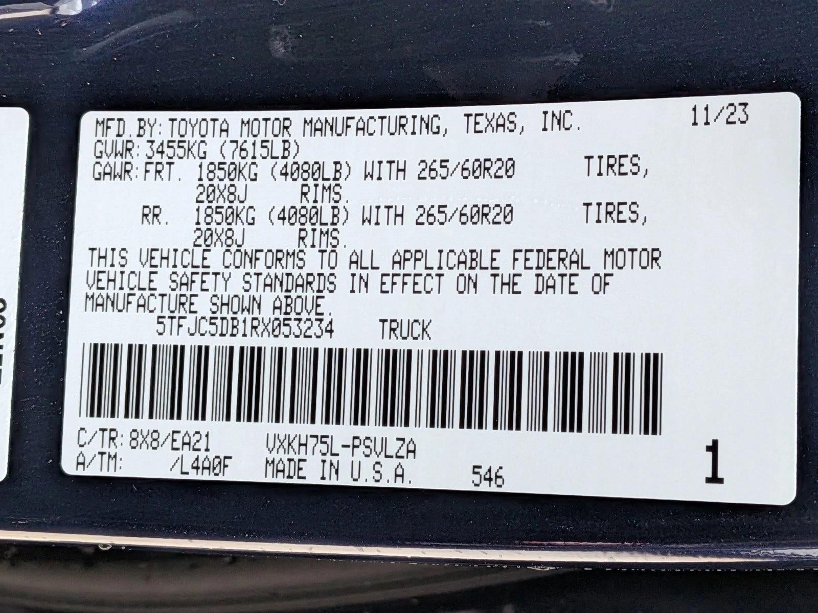 2024 Toyota Tundra 4WD Limited Hybrid