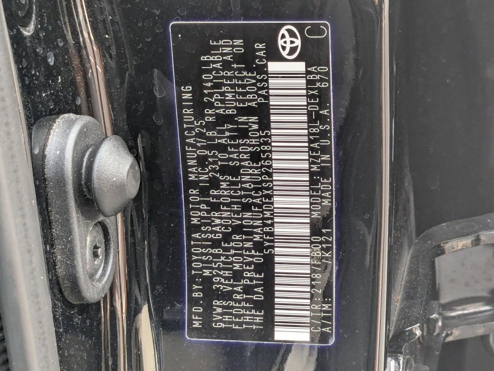 2025 Toyota Corolla LE