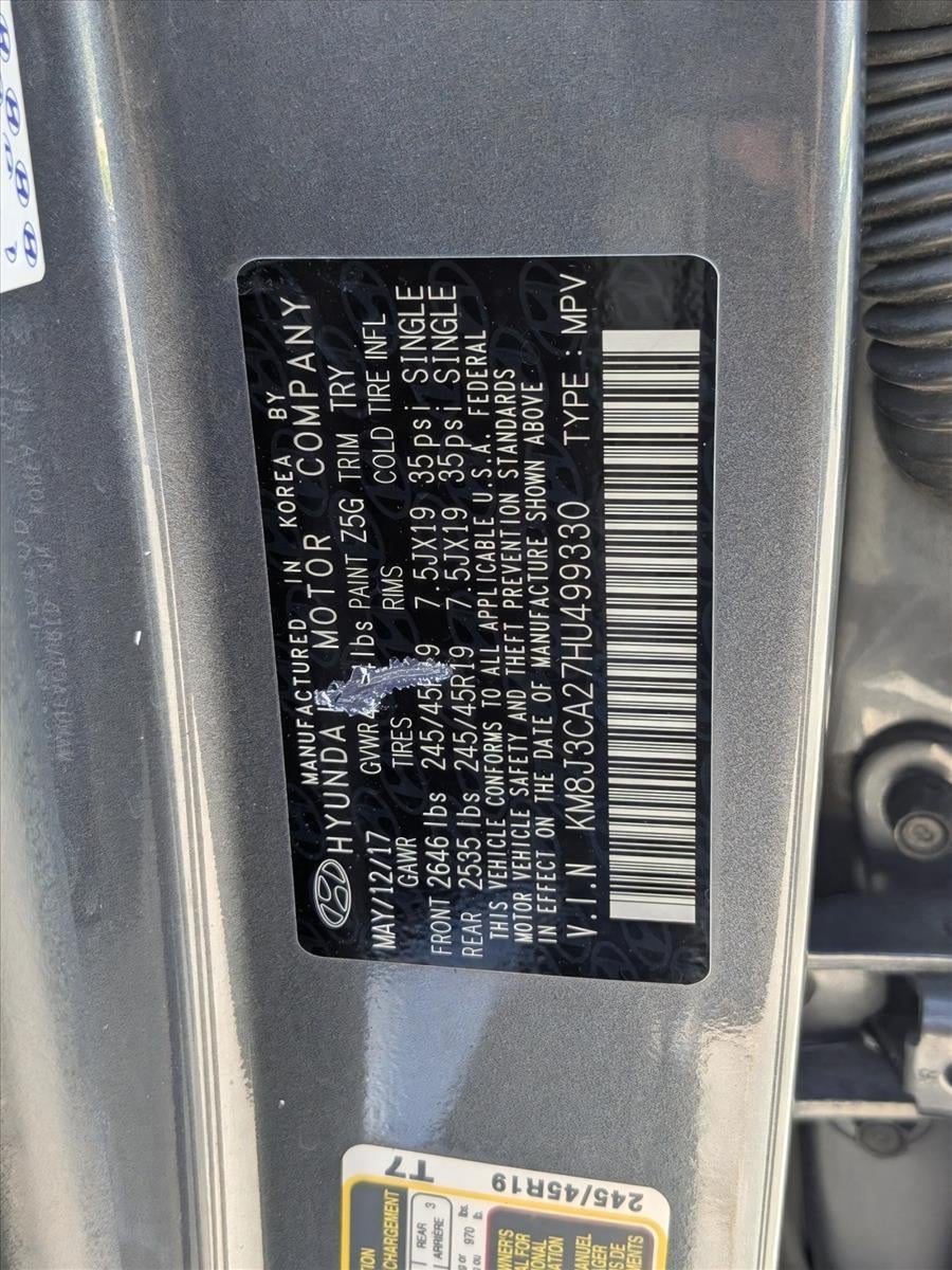 2017 Hyundai Tucson Limited