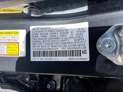 2017 Honda Civic Sedan EX