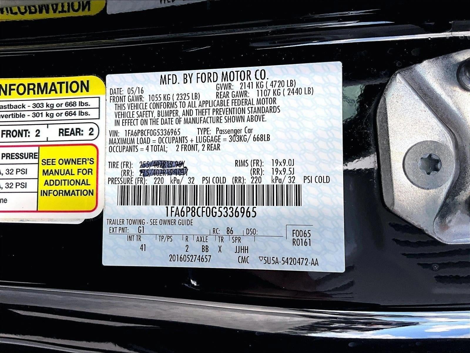 2016 Ford Mustang GT