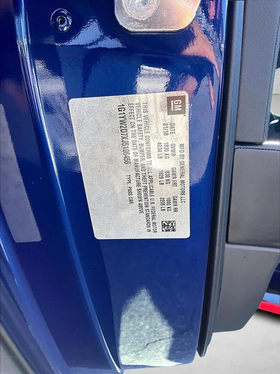 2018 Chevrolet Corvette Grand Sport Grand Sport 1LT