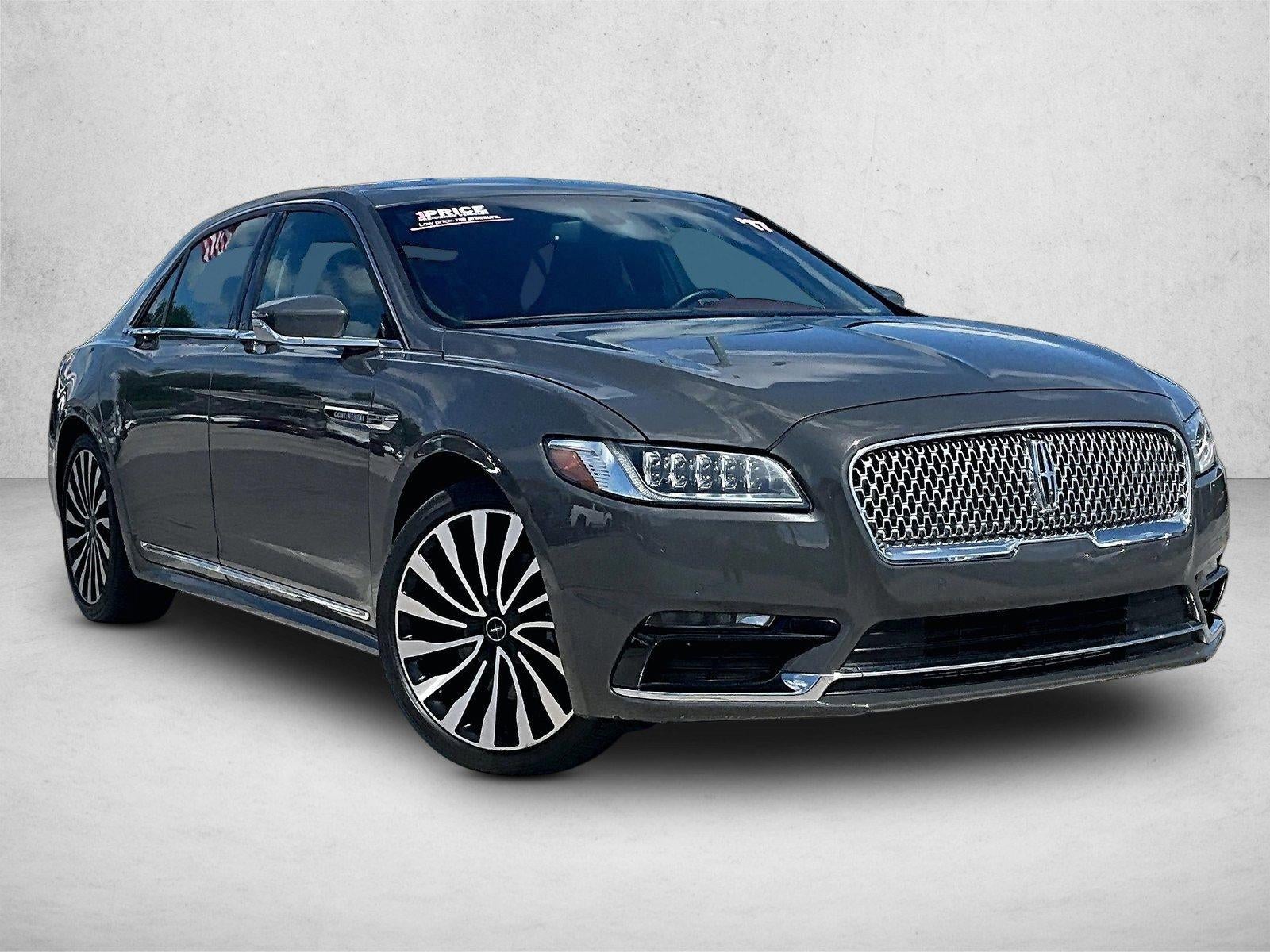 2017 Lincoln Continental Black Label