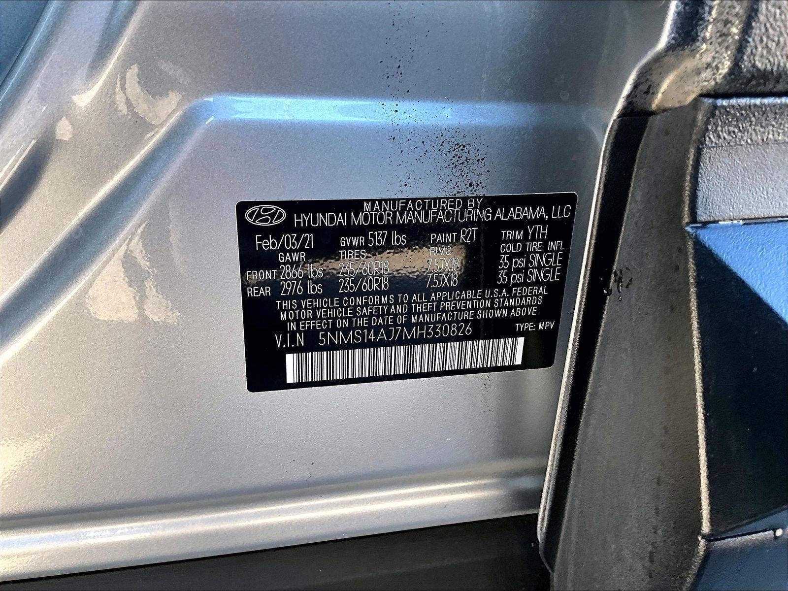 2021 Hyundai Santa Fe SE