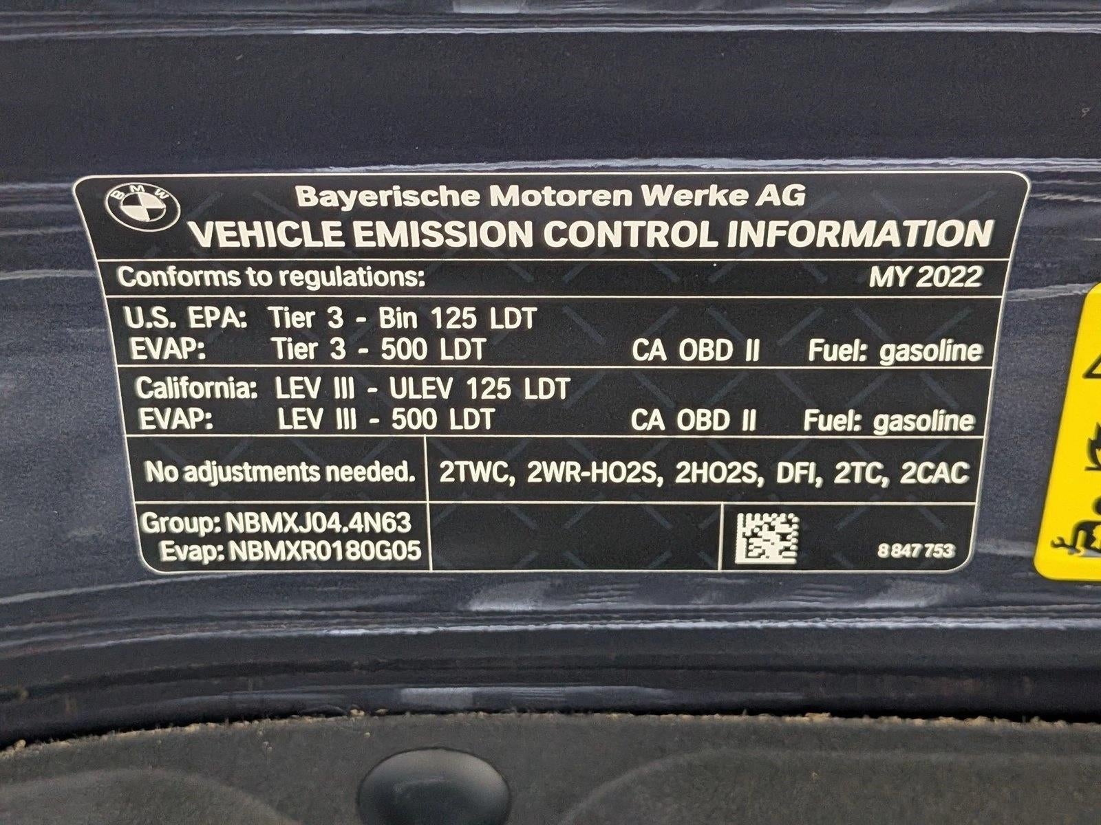 2022 BMW X6 M50i