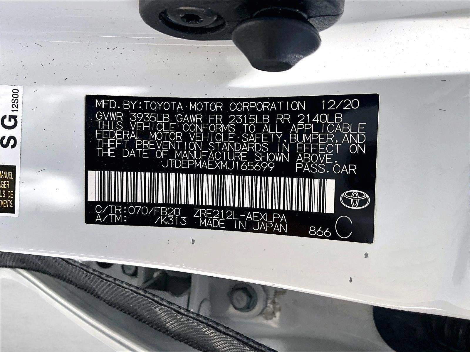 2021 Toyota Corolla LE