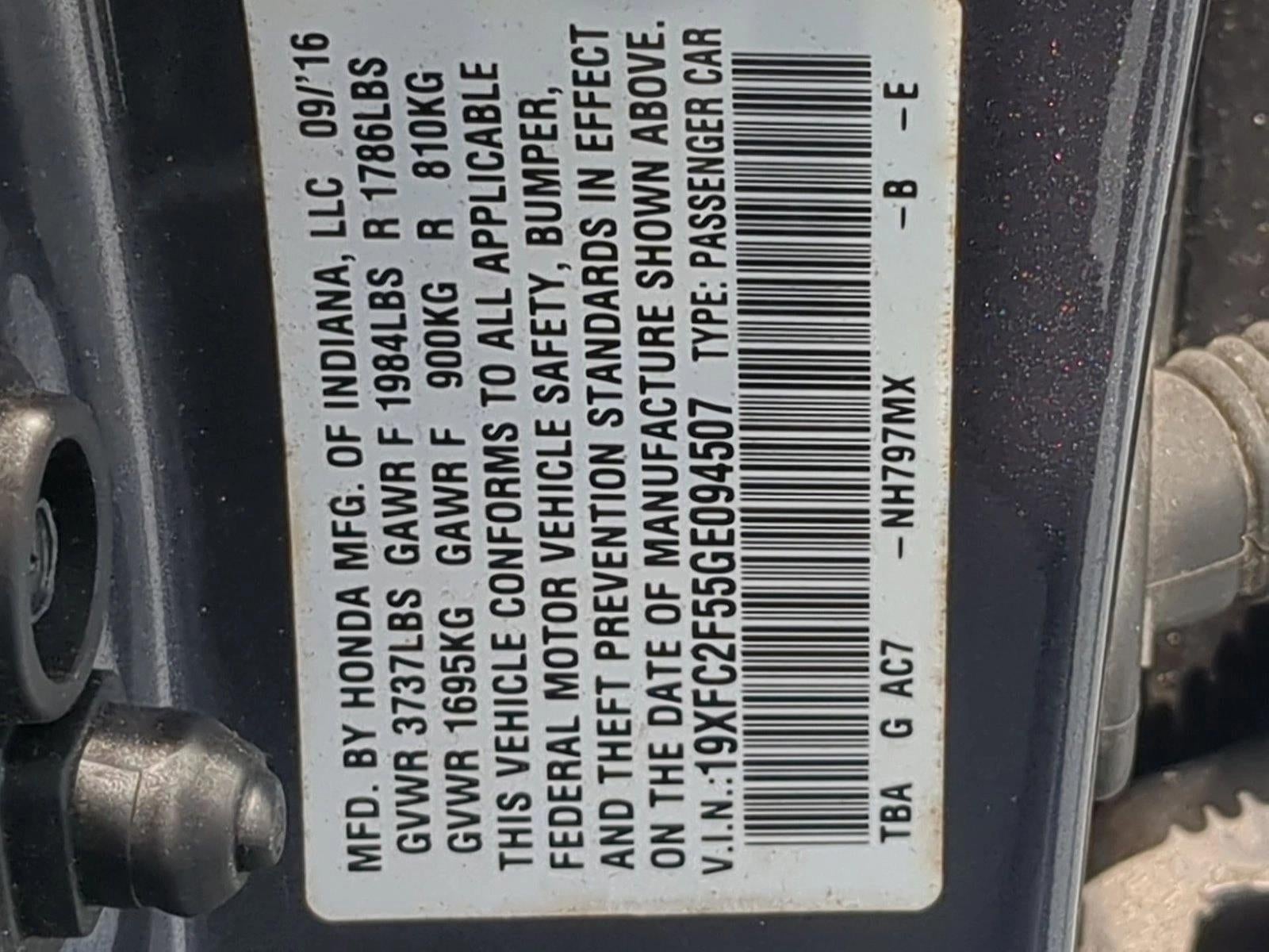 2016 Honda Civic LX