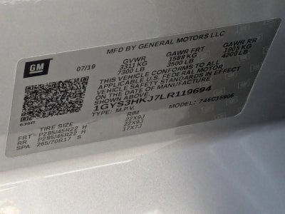 2020 Cadillac Escalade ESV Base