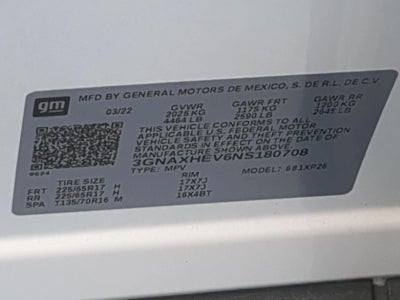2022 Chevrolet Equinox LS