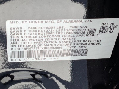 2019 Honda Passport EX-L