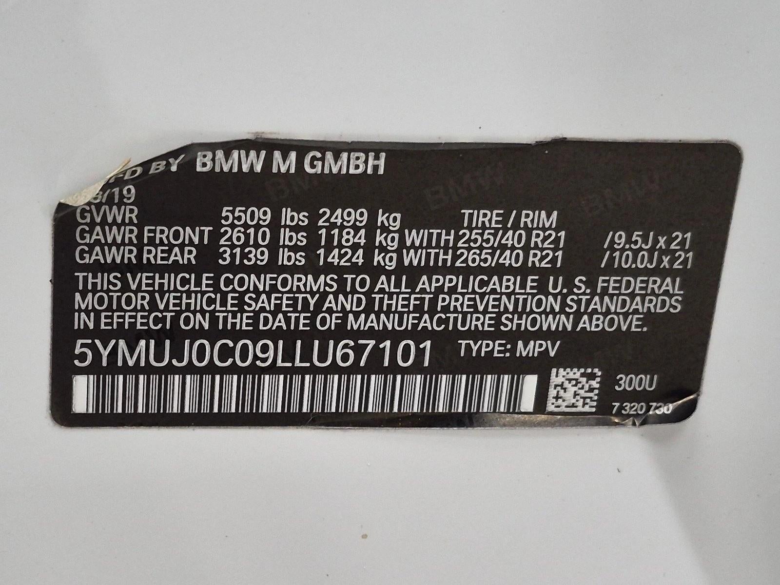 2020 BMW X4 M NA