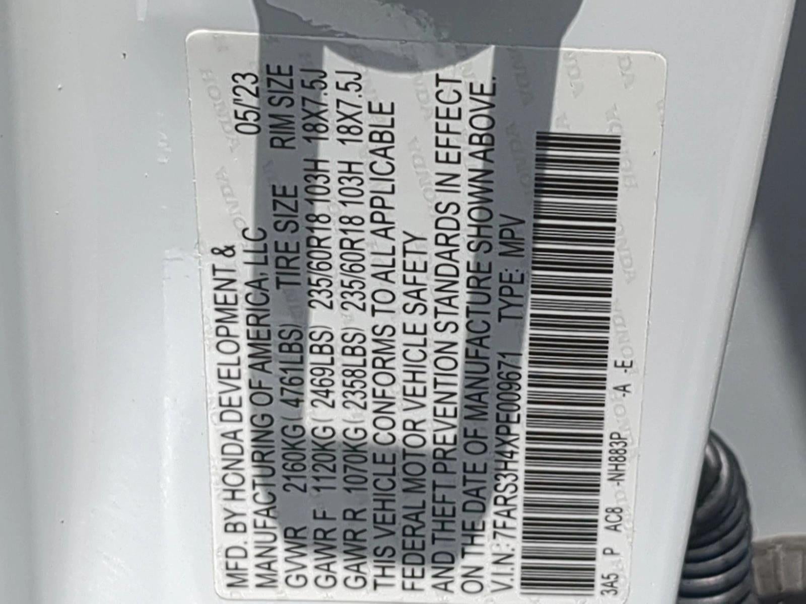 2023 Honda CR-V EX 2WD