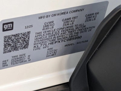 2026 Chevrolet Trax LT