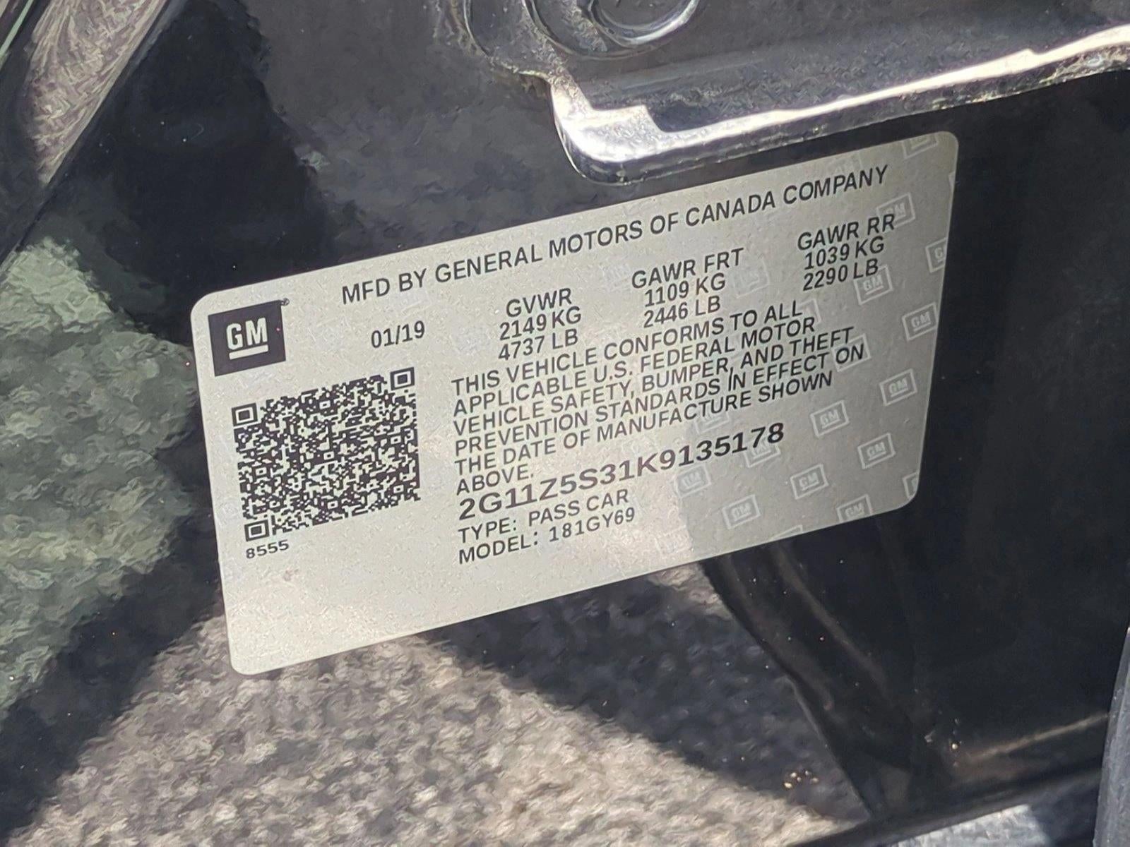 2019 Chevrolet Impala LT