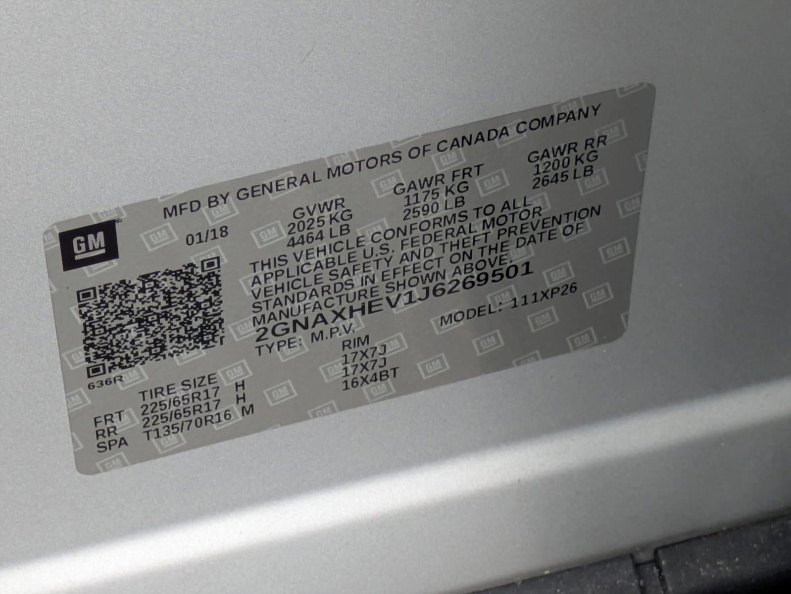 2018 Chevrolet Equinox LS