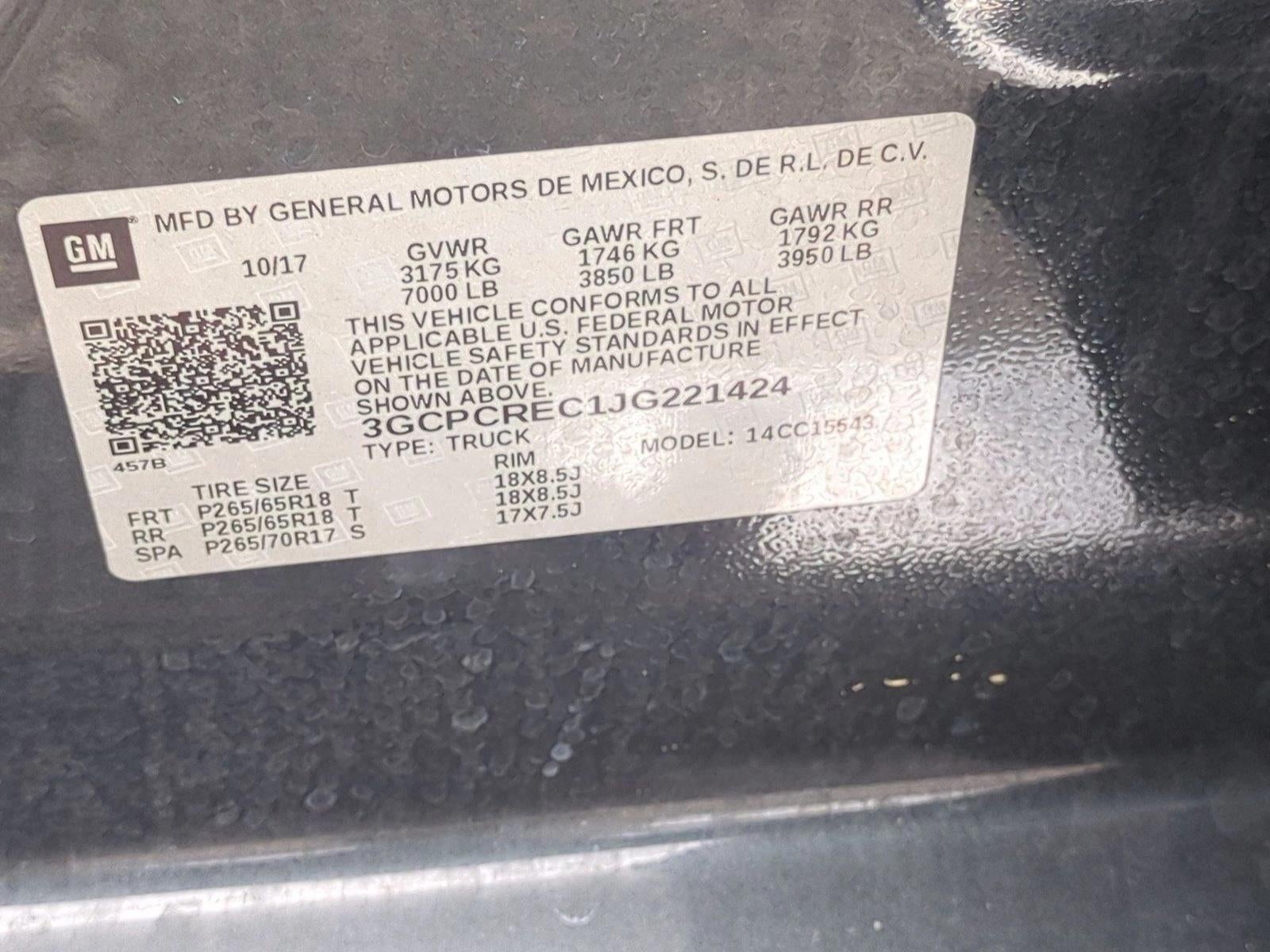 2018 Chevrolet Silverado 1500 LT All Star Edition