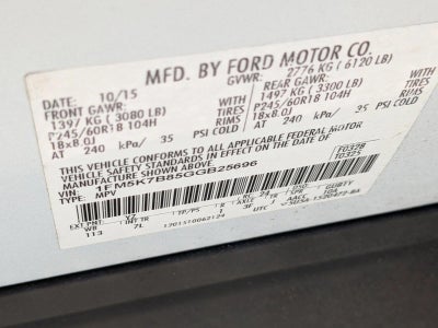 2016 Ford Explorer Base