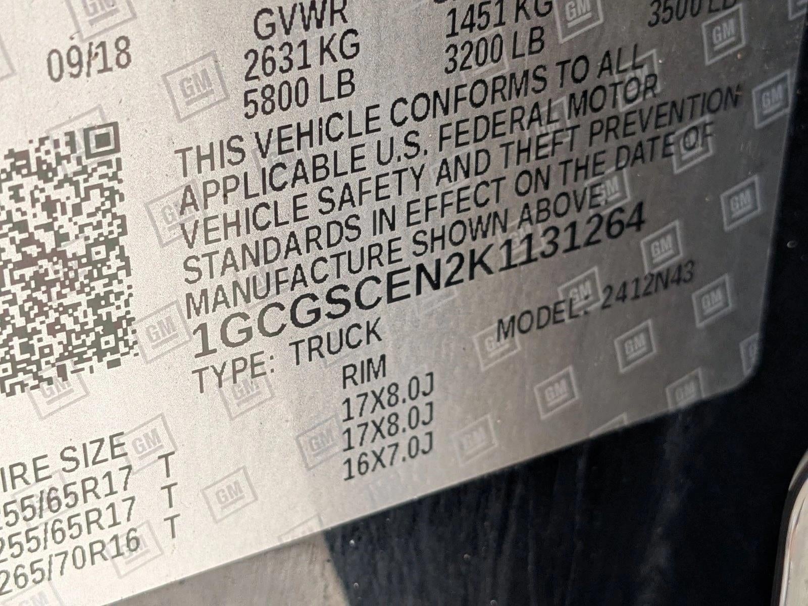 2019 Chevrolet Colorado 2WD LT