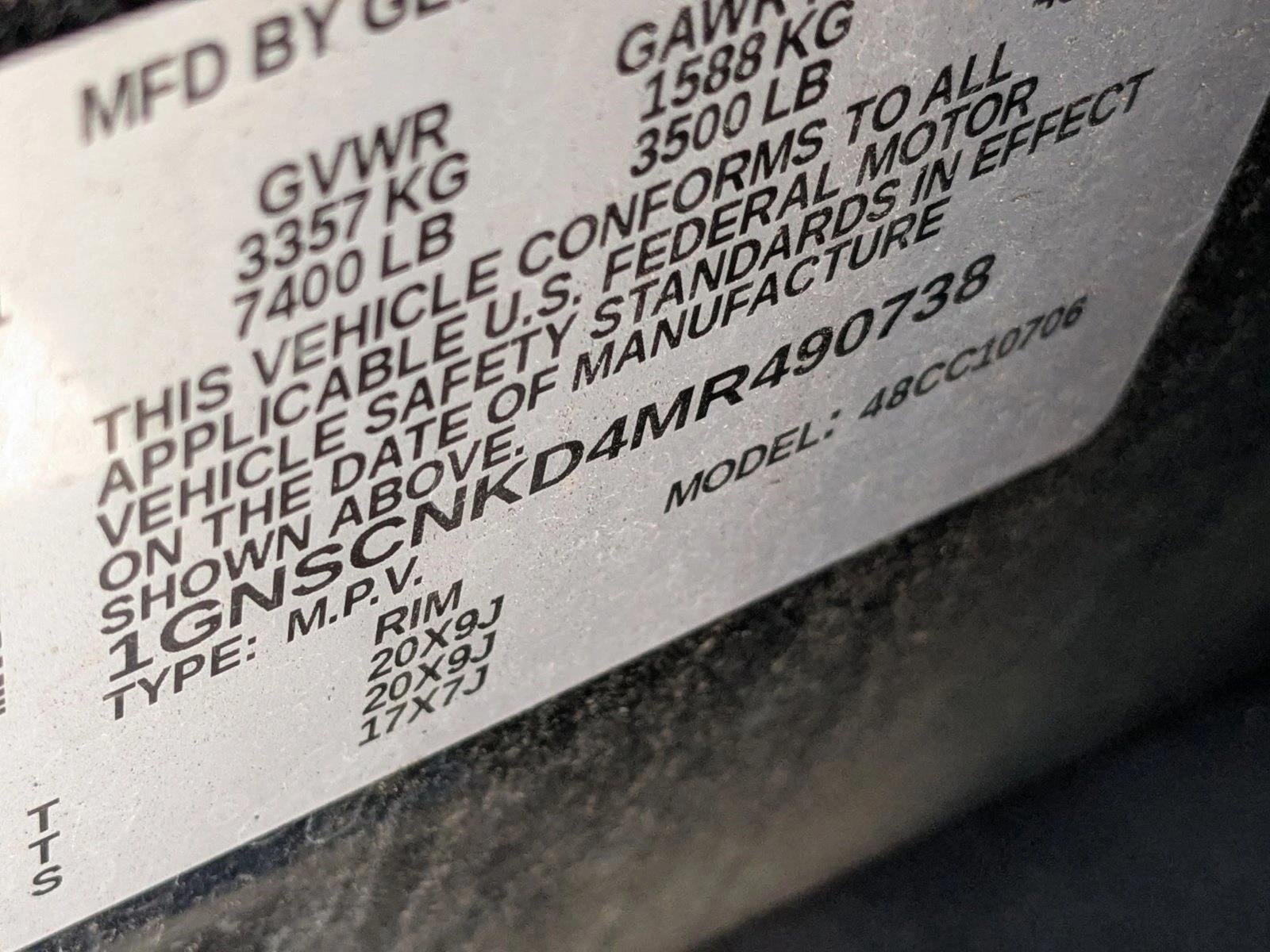 2021 Chevrolet Tahoe LT