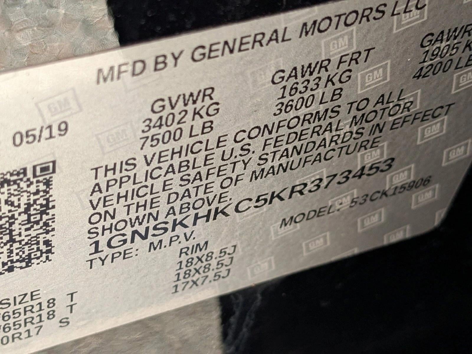 2019 Chevrolet Suburban LT