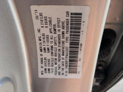 2015 Honda Accord Hybrid Touring