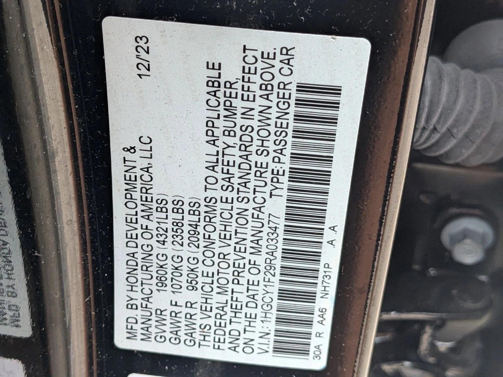 2024 Honda Accord Sedan LX
