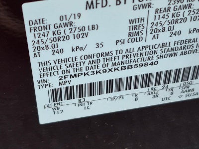 2019 Ford Edge Titanium