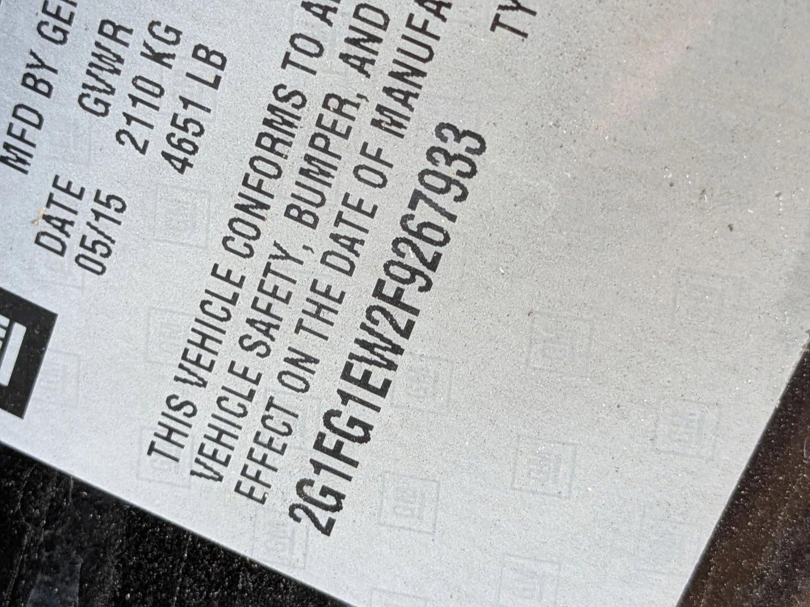 2015 Chevrolet Camaro SS