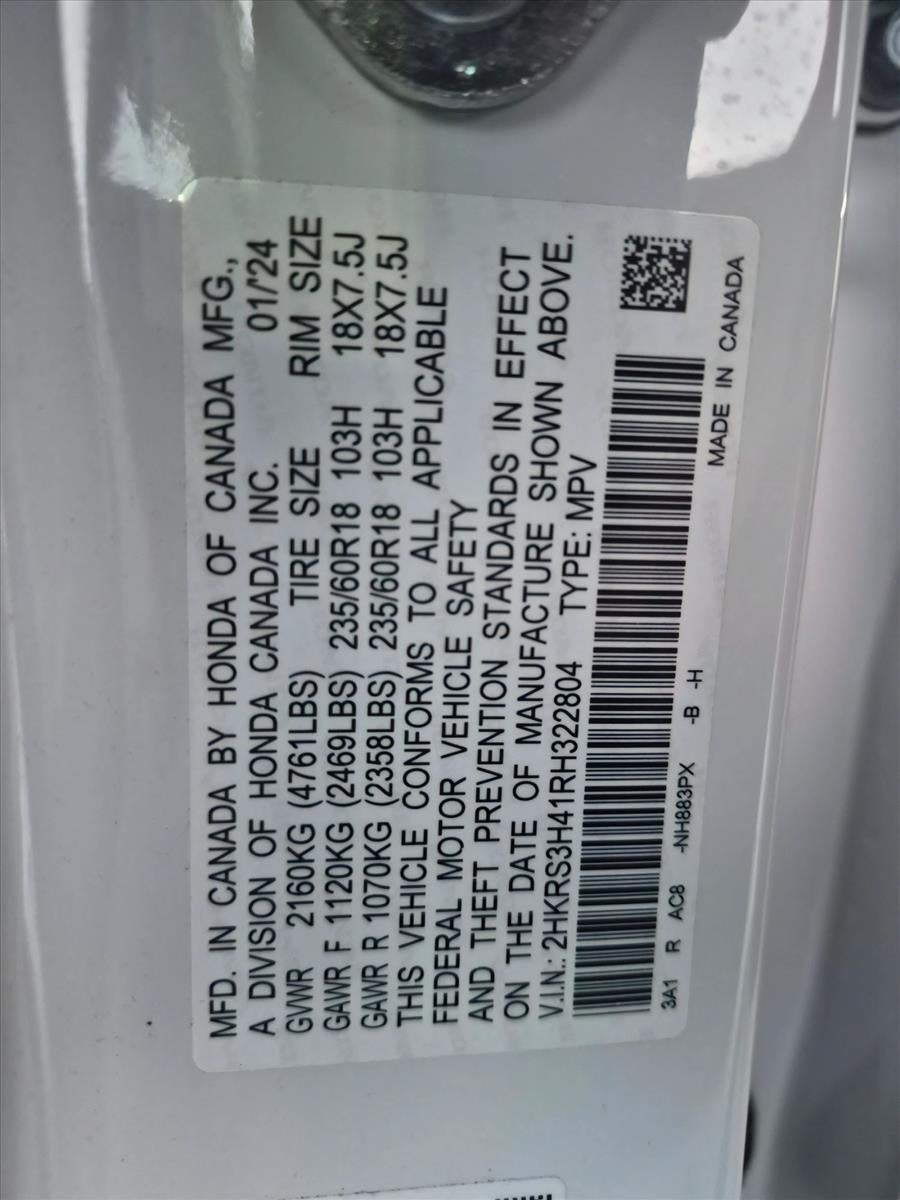 2024 Honda CR-V EX 2WD