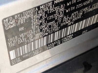 2021 Toyota RAV4 XLE