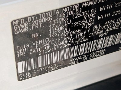 2021 Toyota RAV4 XLE