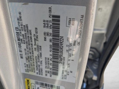 2018 Ford Fusion Hybrid SE