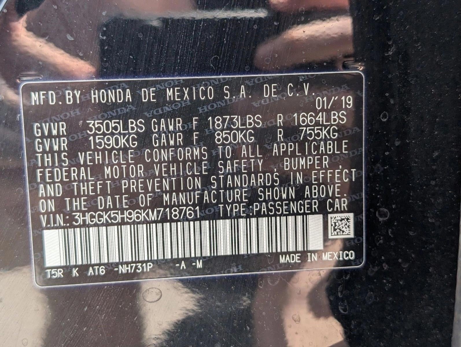 2019 Honda Fit EX-L
