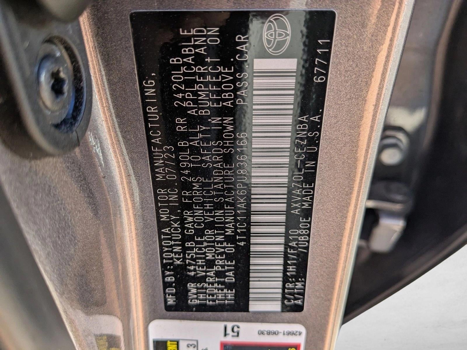 2023 Toyota Camry LE