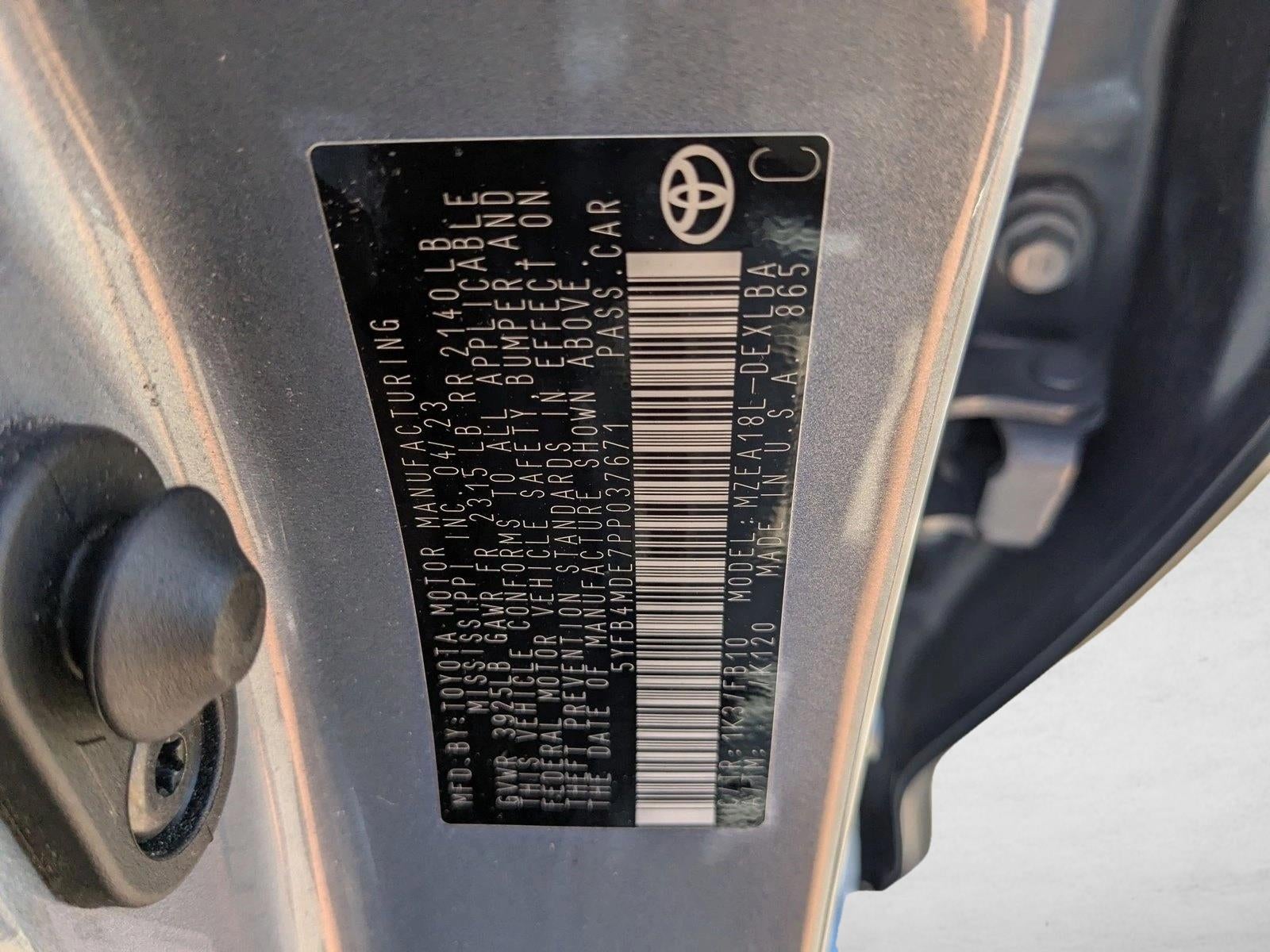 2023 Toyota Corolla LE