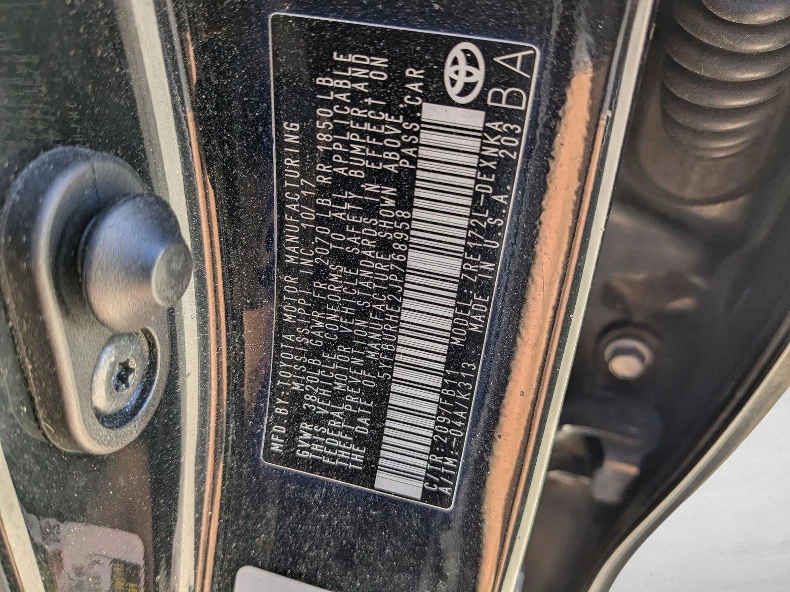 2018 Toyota Corolla L