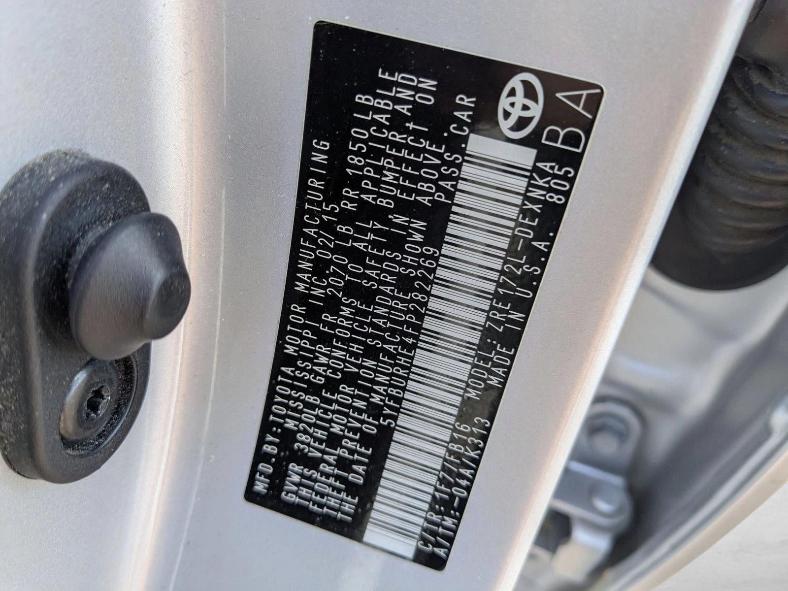 2015 Toyota Corolla L