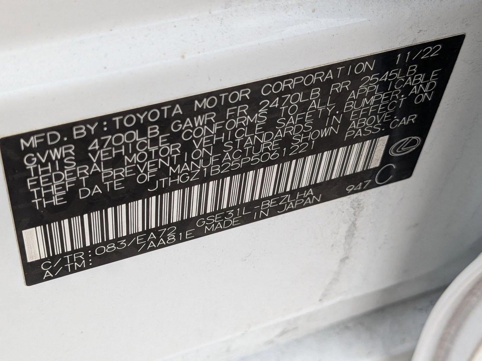 2023 Lexus IS IS 350 F SPORT