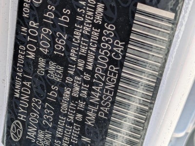 2023 Hyundai Elantra Hybrid Limited