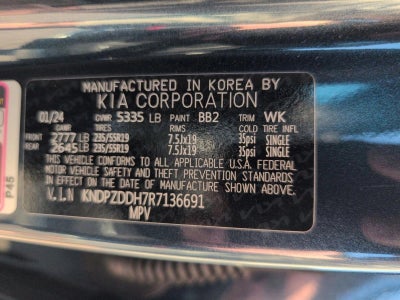 2024 Kia Sportage Plug-In Hybrid X-Line Prestige