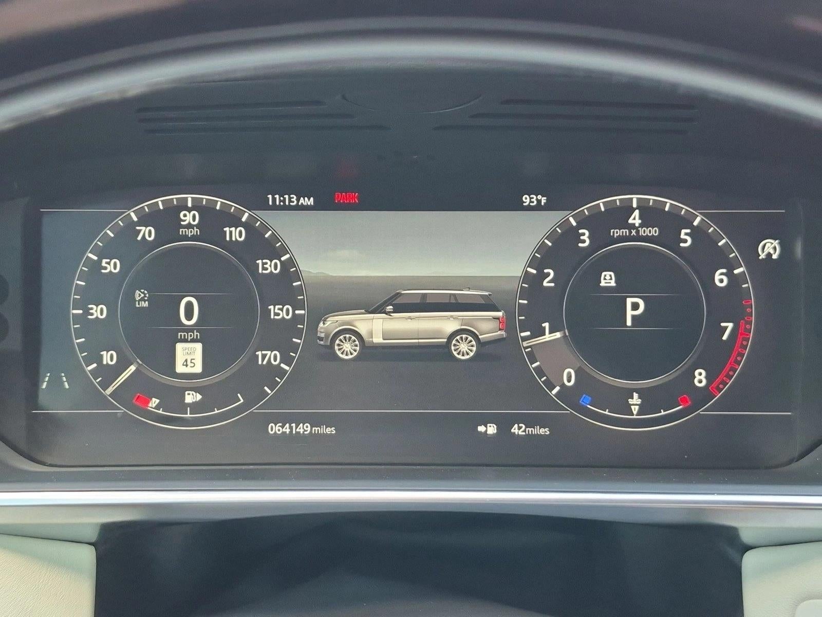 2019 Land Rover Range Rover Base