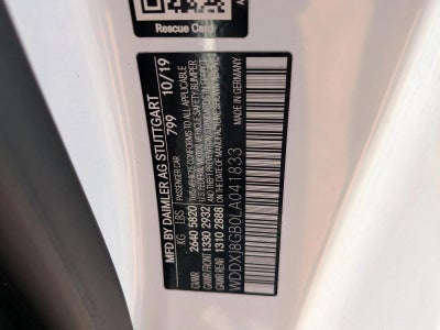 2020 Mercedes-Benz S-Class S 560