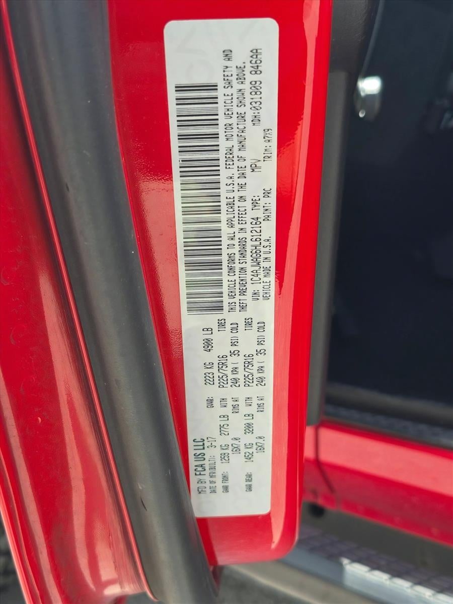 2017 Jeep Wrangler Sport 4x4