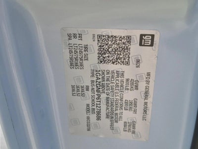 2026 Chevrolet Express Passenger LS
