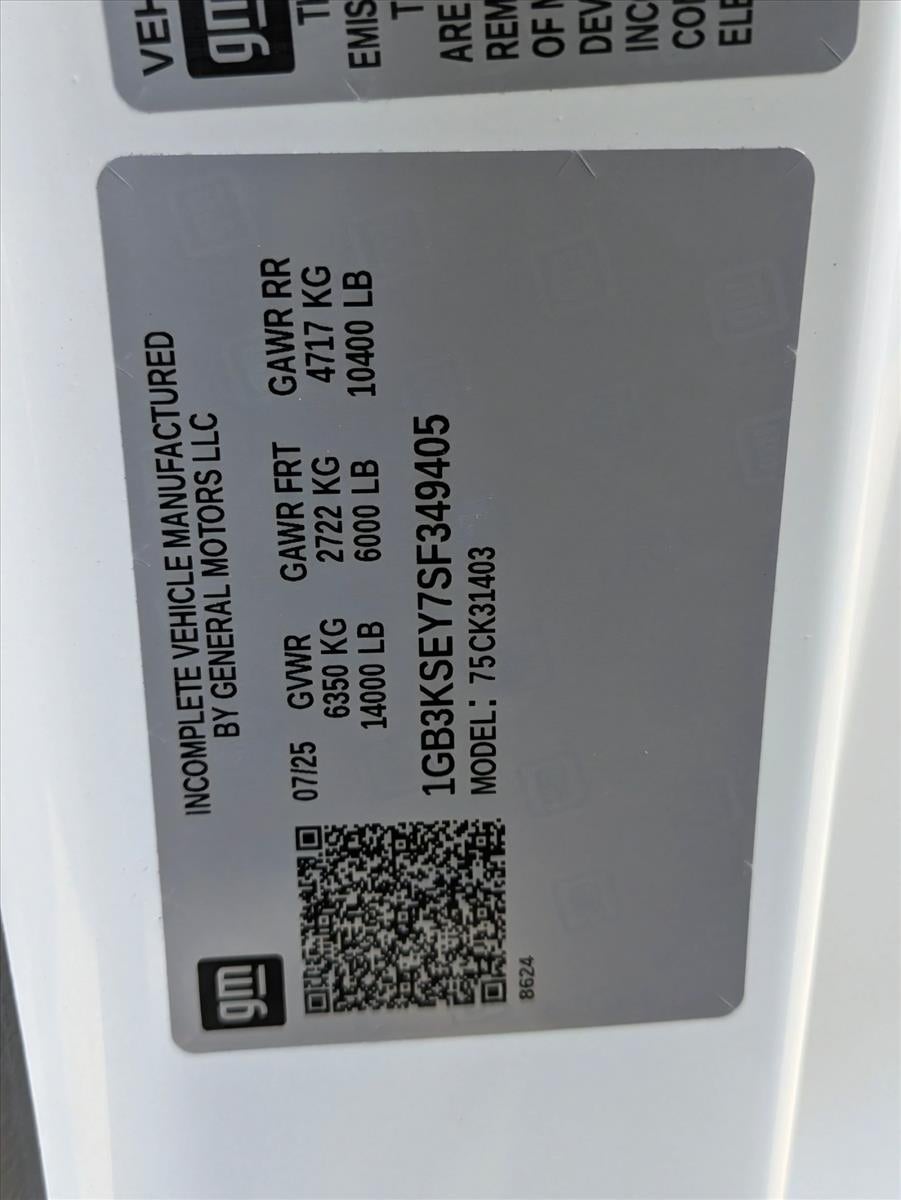 2025 Chevrolet Silverado 3500 HD Chassis Cab Work Truck